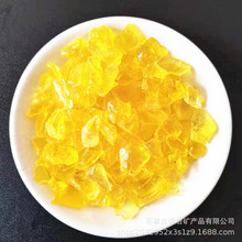 供应大黄色玻璃颗粒 玻璃砂玻璃碎石10-20mm装饰造景地坪砂铺路