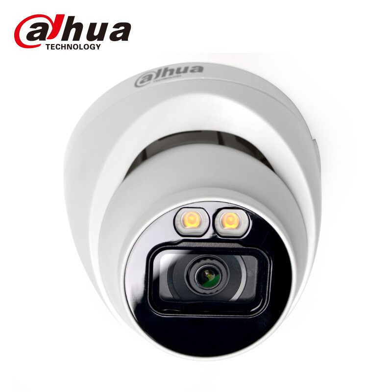 大华200万1080p日夜白光全彩监控摄像头 dh-ipc-hdw2233dt-a-led