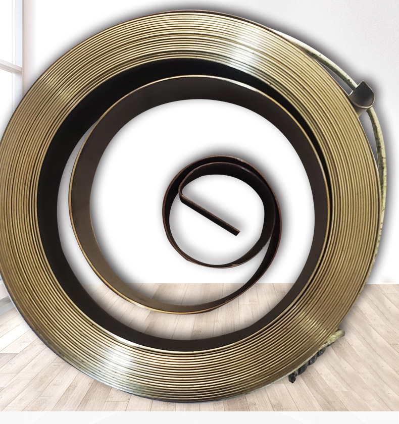 窗帘发条 涡卷发条拉力稳定恒力发条加工