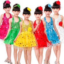 2020新款儿童韩版洋气公主裙 女童夏季挂脖连衣裙 纱网裙厂家直销