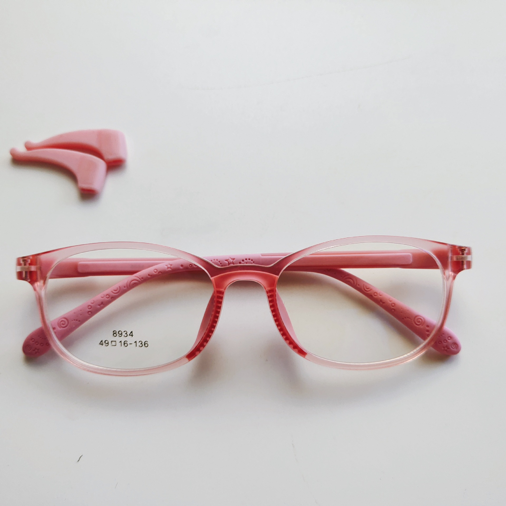 2020新款儿硅胶眼镜tr90眼镜框防学生眼镜平光镜复古圆框儿童镜