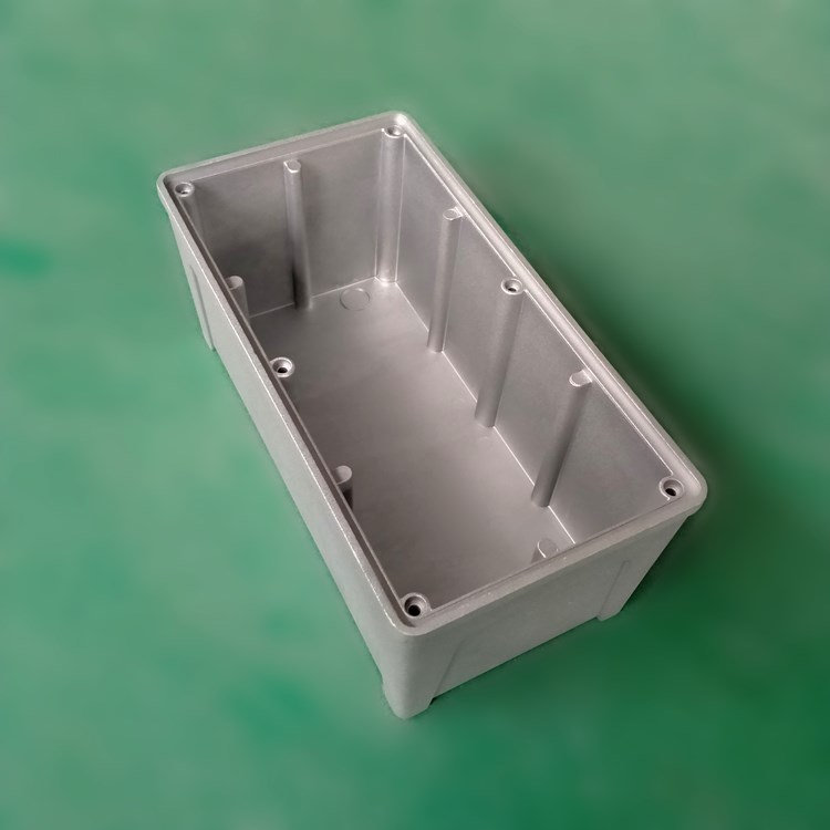 压铸加工 锌铝合金铸造件 铝合金电源盒 铝压铸外壳 铸铝壳体
