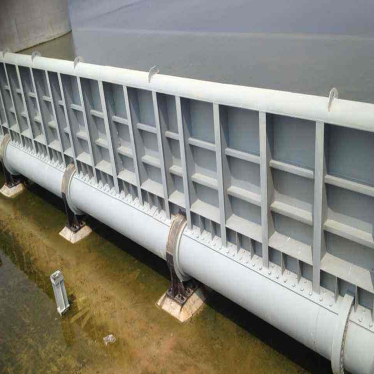 厂家供应钢坝景观坝底轴驱动翻板闸门液压启闭机闸门启闭机