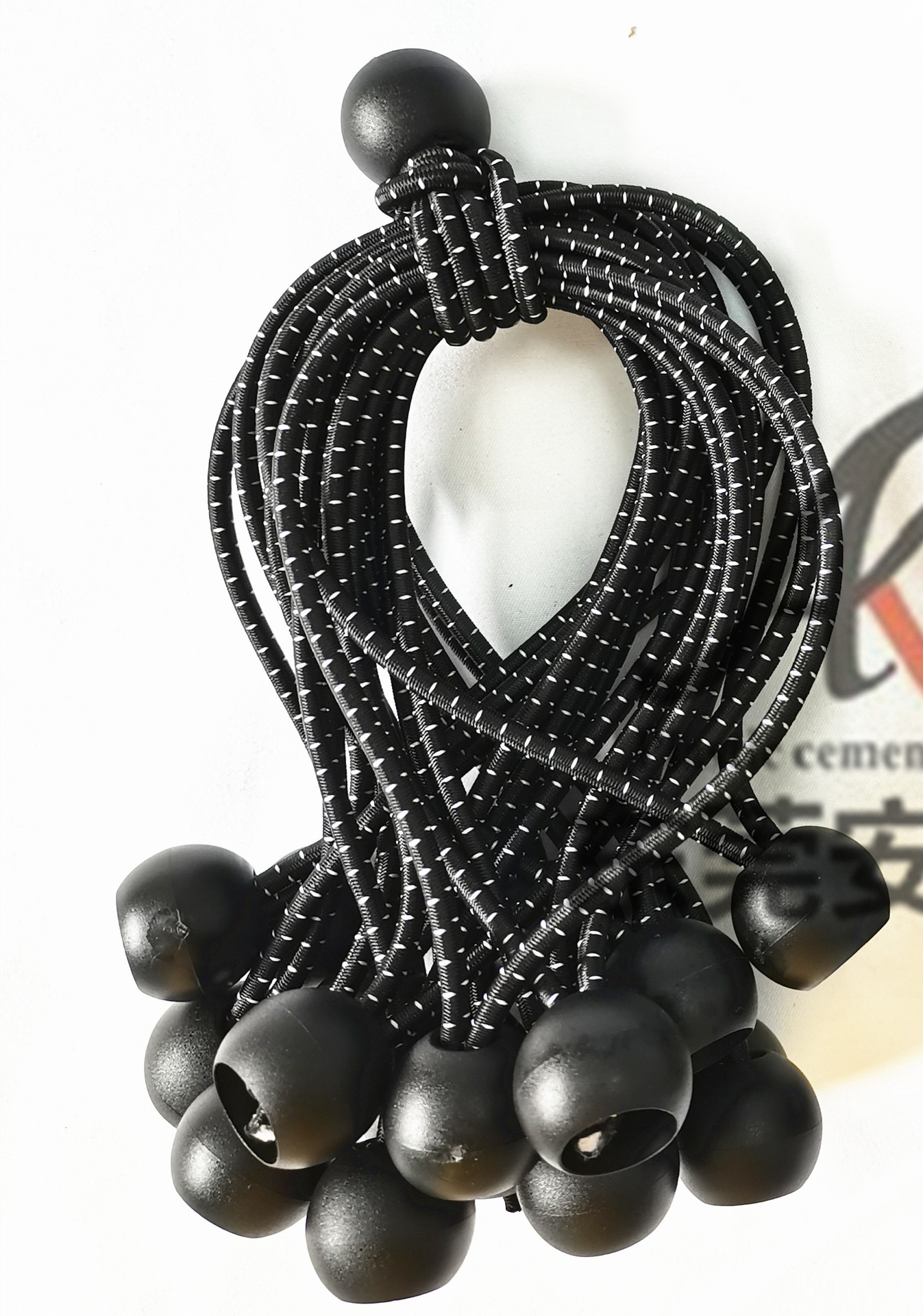 厂家直销户外野营帐篷球 弹力球 沙滩遮阳网固定弹力绳球