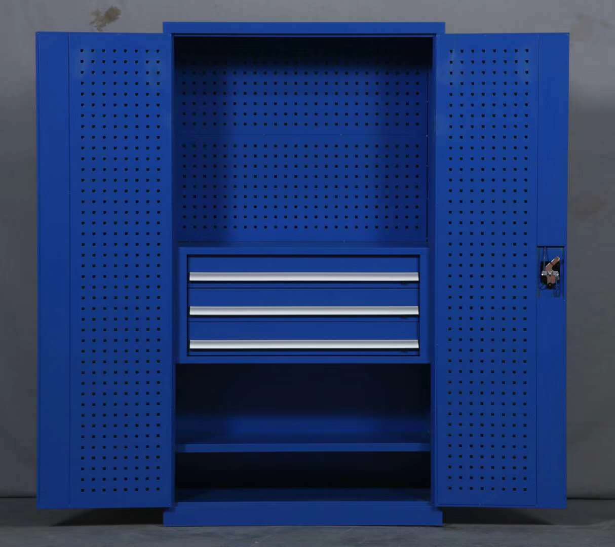 大量批发加厚工具柜重型工具柜车间铁皮储物柜带抽多功能工具柜