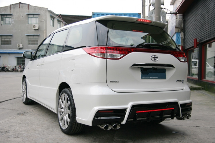 普瑞维亚改装大包围 大霸王改装专用港版混动包围前杠后杠门板