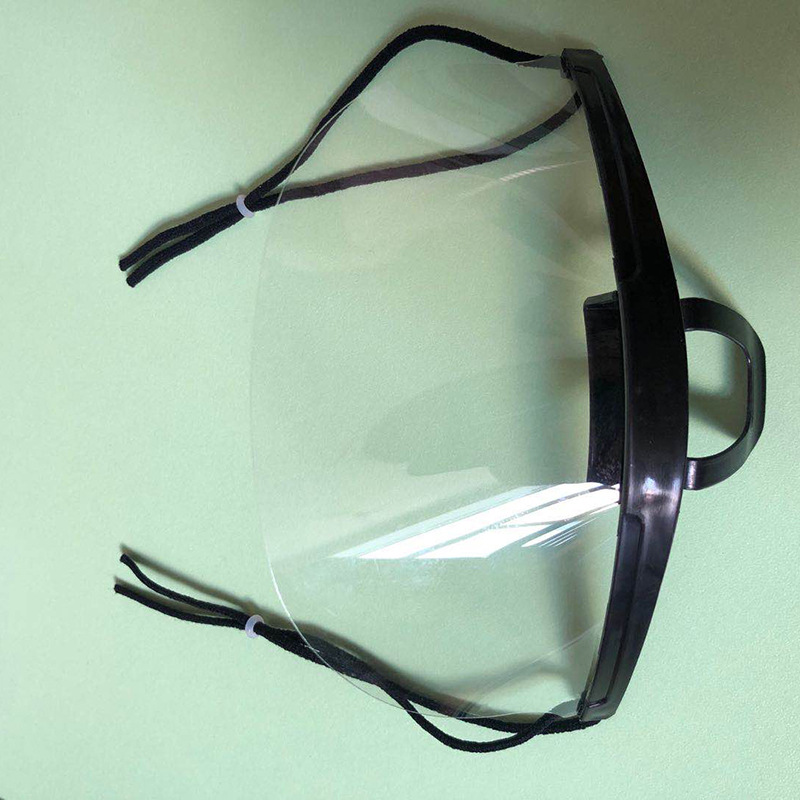 透明塑料口罩餐饮酒店美容厨师食品卫生一次性防雾口罩可定制