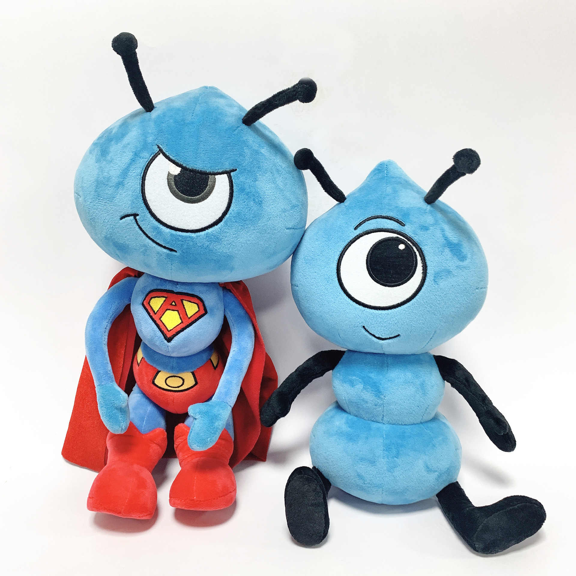 厂家定制卡通蚂蚁金服经典款公仔毛绒玩具玩偶创意礼品天猫吉祥物