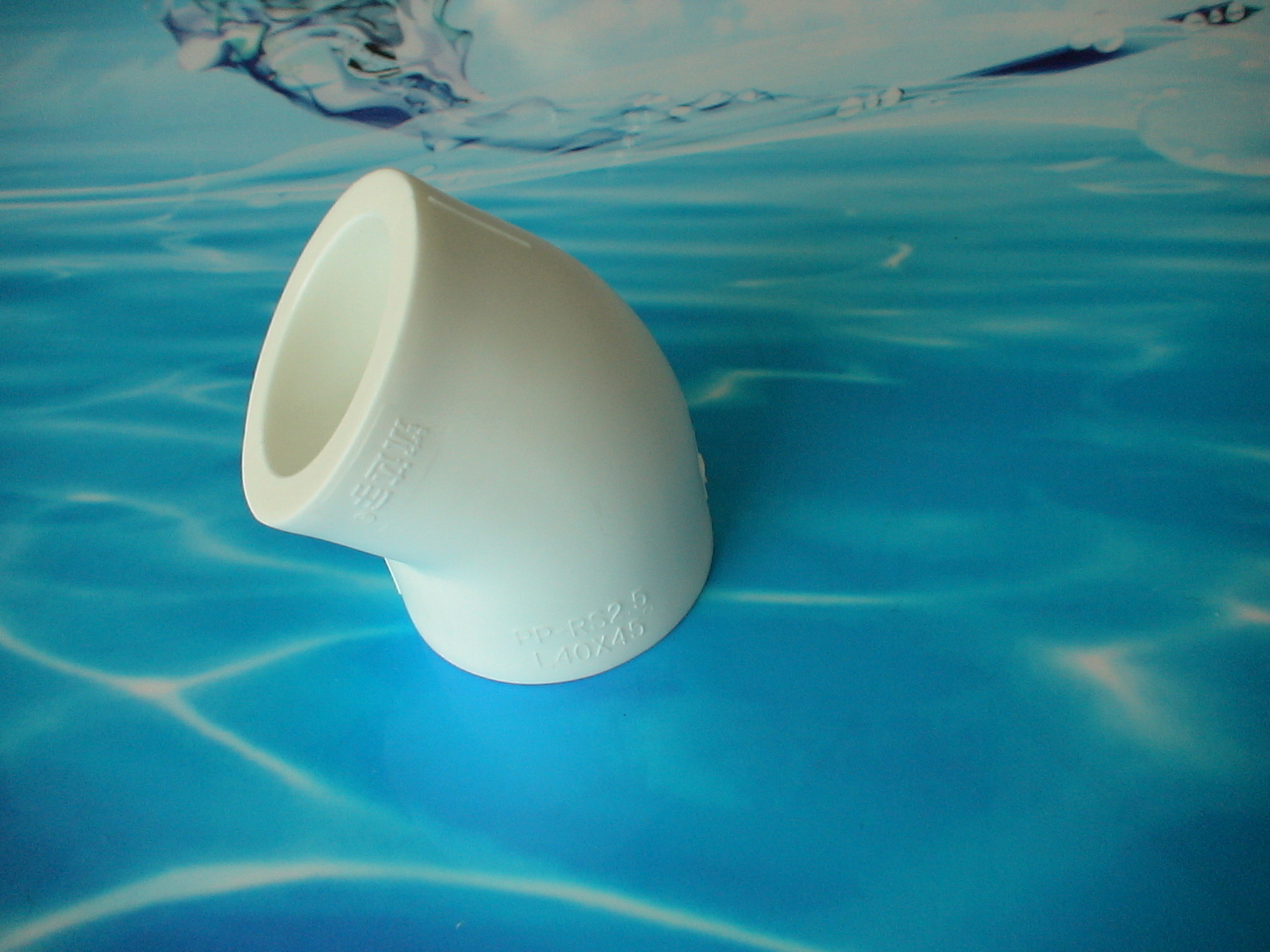 ppr管件45度弯头 水管配件弯头 国标 工程 批发