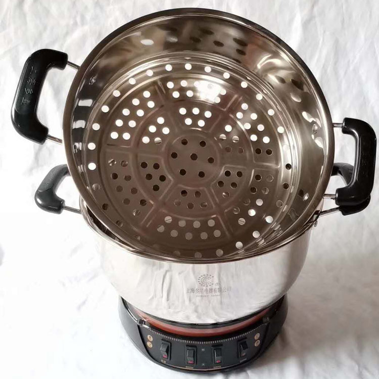 上海多星 电热锅多星锅 电炒锅 电饭锅炖锅蒸锅火锅煮锅汤锅加厚