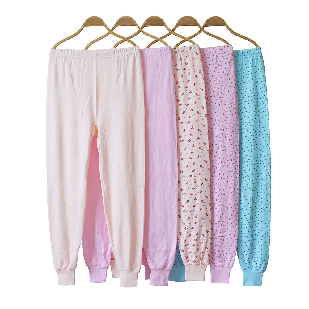 加肥加大女士全棉秋裤 大码中老年女士棉衬裤 高腰女士纯棉大秋裤