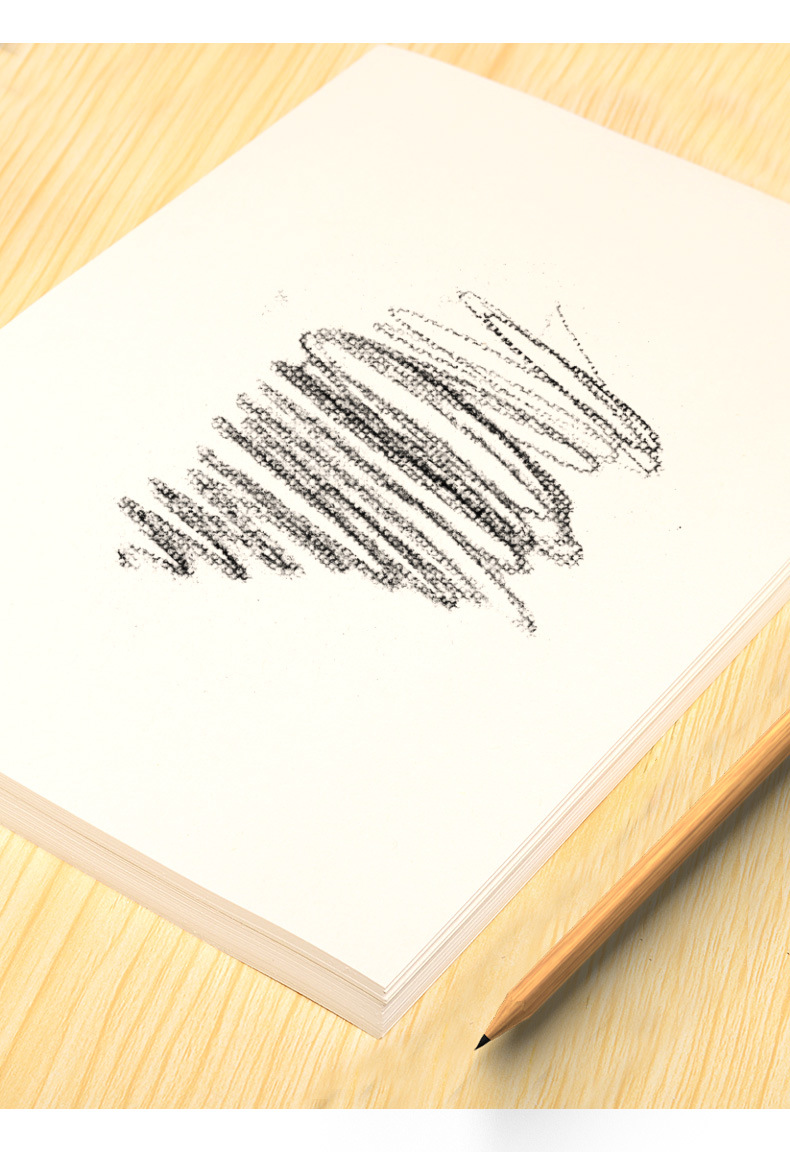 阿尼戈尼4开素描纸 本色专业 4k素描纸 20张/袋 素描画纸美术用品