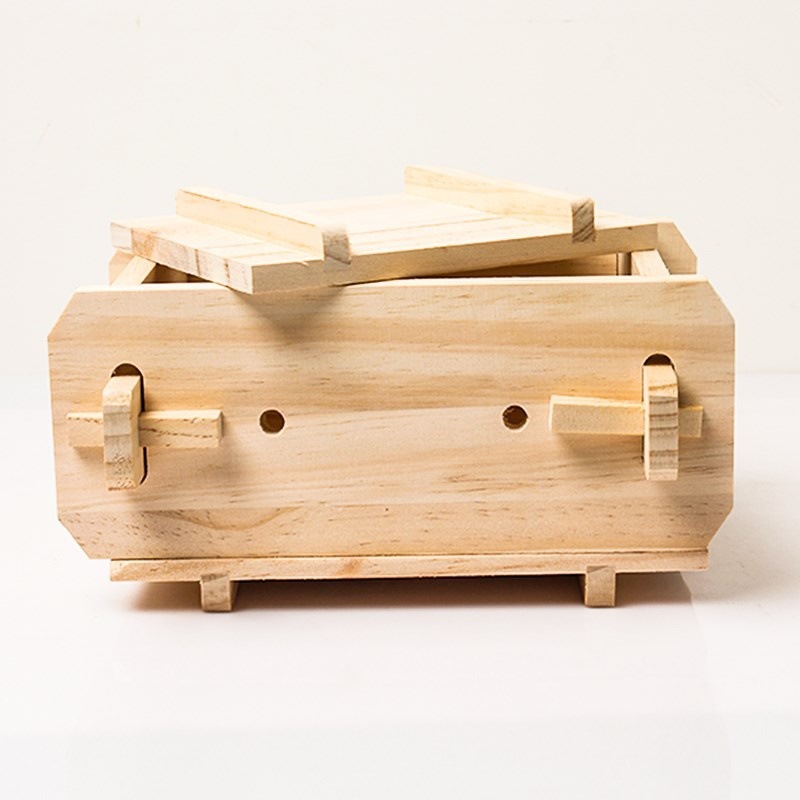 木制豆腐模具厨房工具豆腐制作框架压豆腐盒做豆干压制器可拆卸