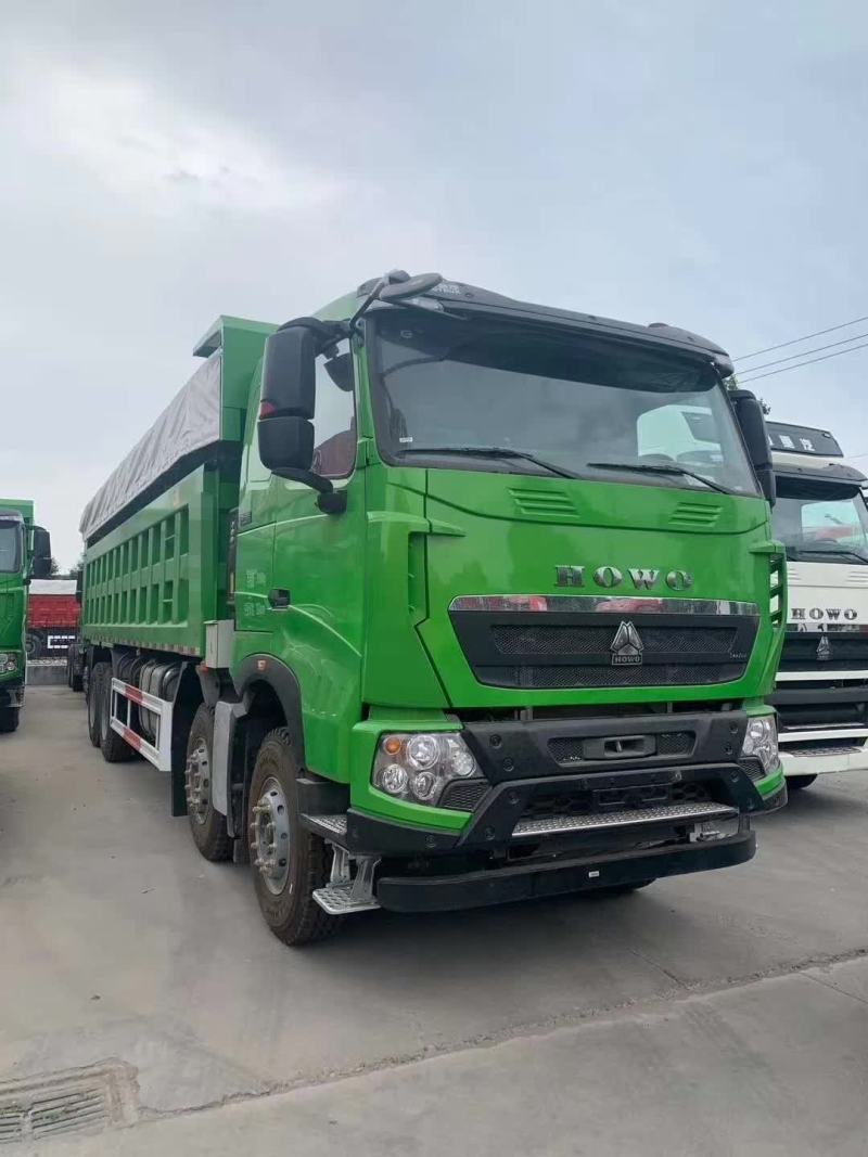 豪沃t 自卸车480马力 8.5米带篷布18954176896