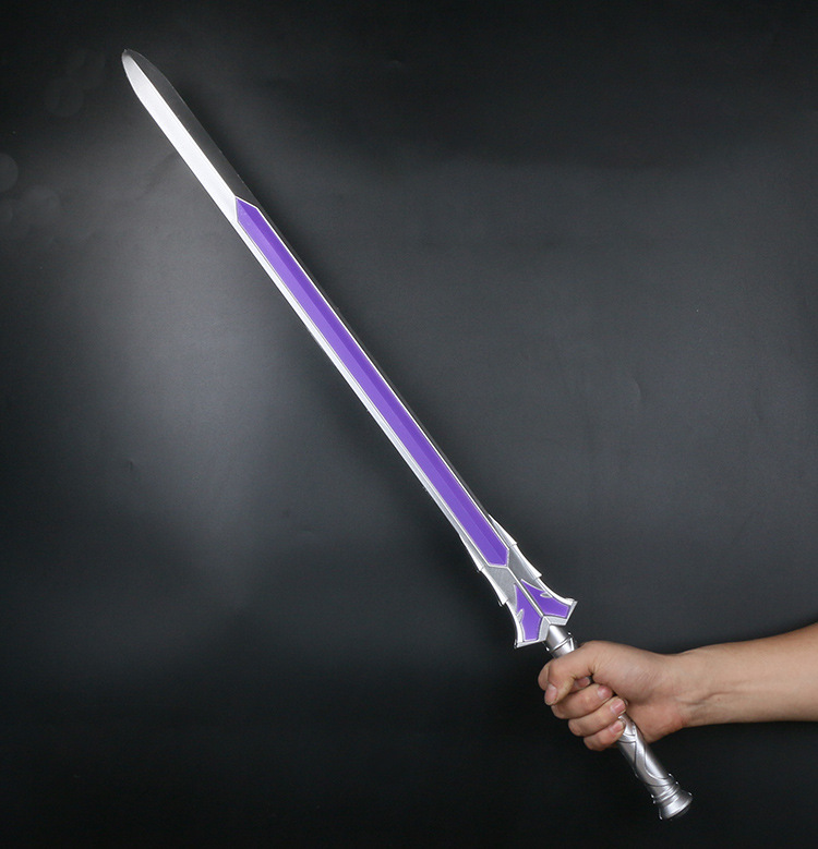 江橙蓝忘机避尘三毒剑pu动漫武器模型周边大号漫展