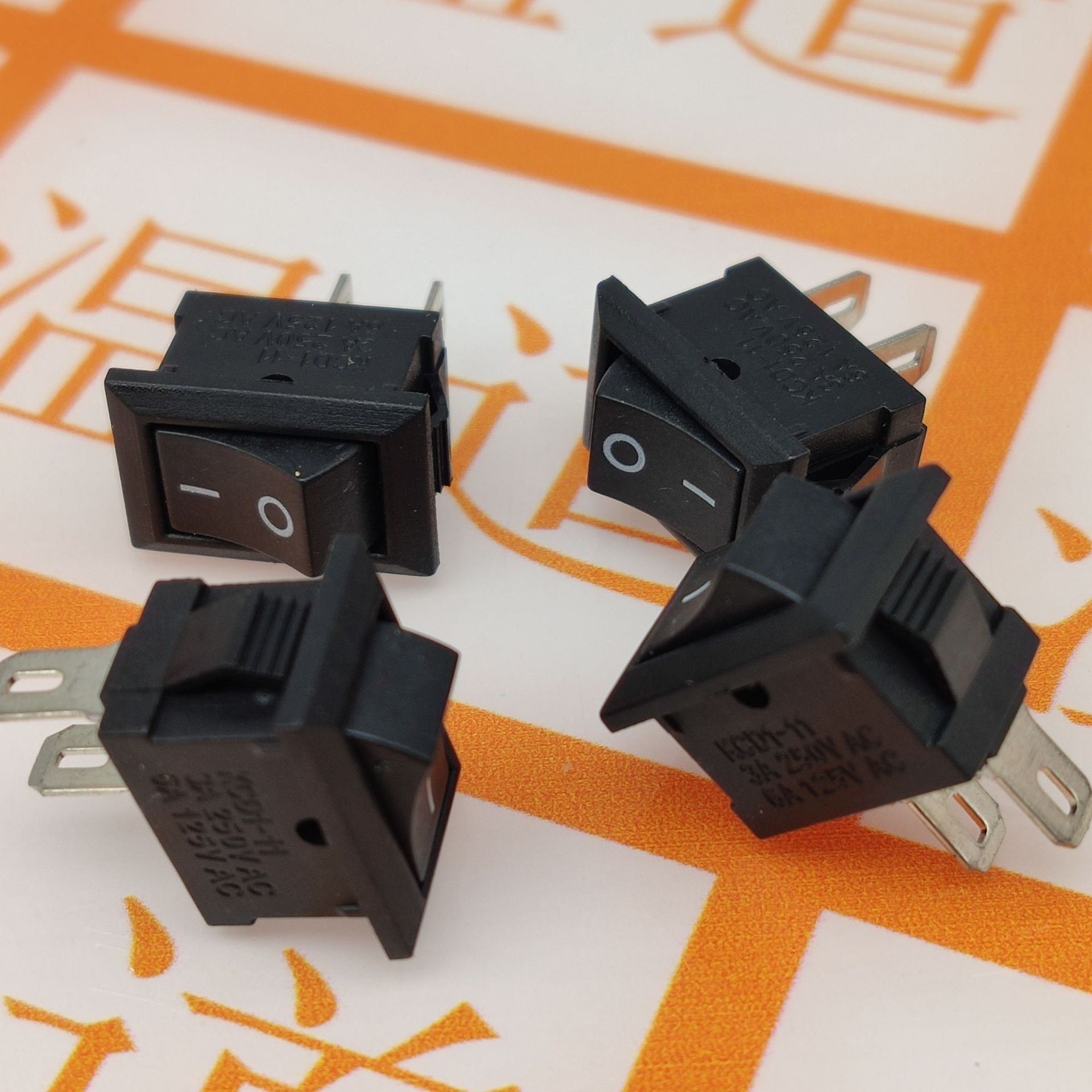 船型开关 kcd11-101 小风扇开关 二脚二档10*15小电器电源开关