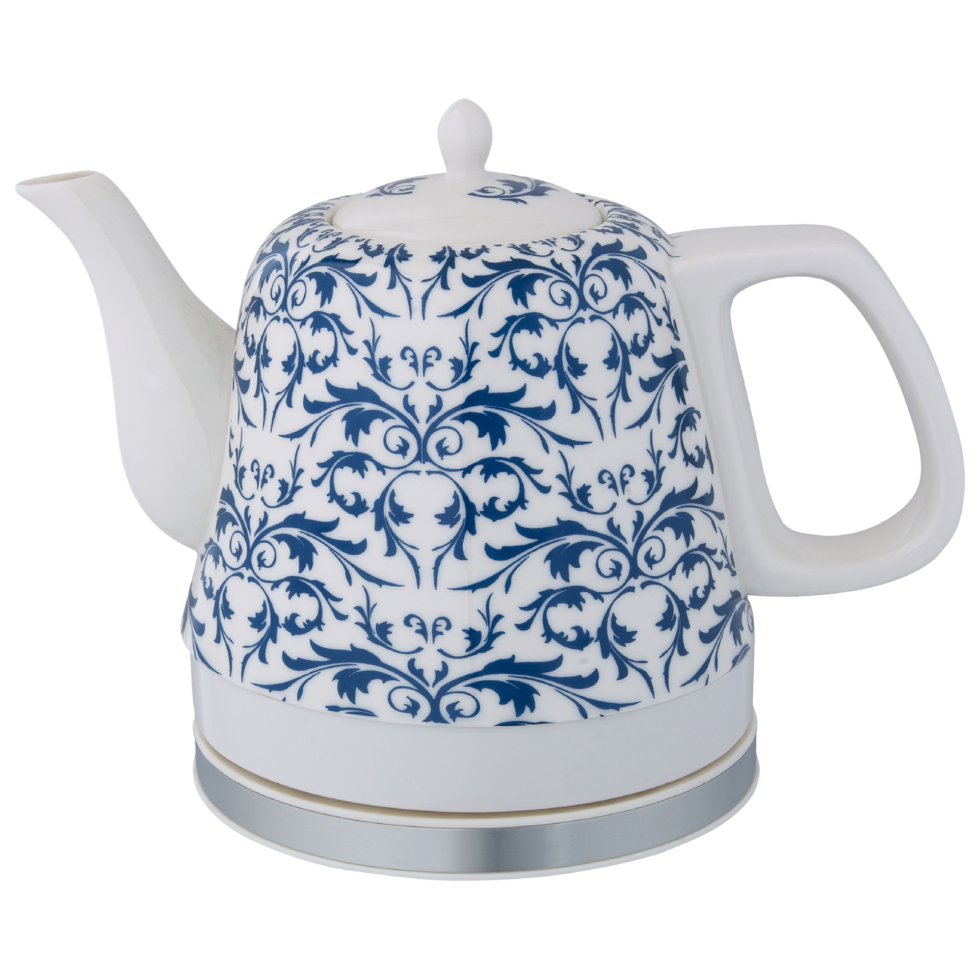 景德镇陶瓷电热水壶瓷器烧水壶青花瓷泡茶壶日用酒店茶壶陶瓷电壶