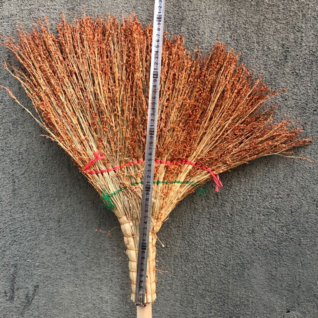 农家自制笤帚高粱苗扫把高粱扫把工厂家用老式笤帚保洁用品