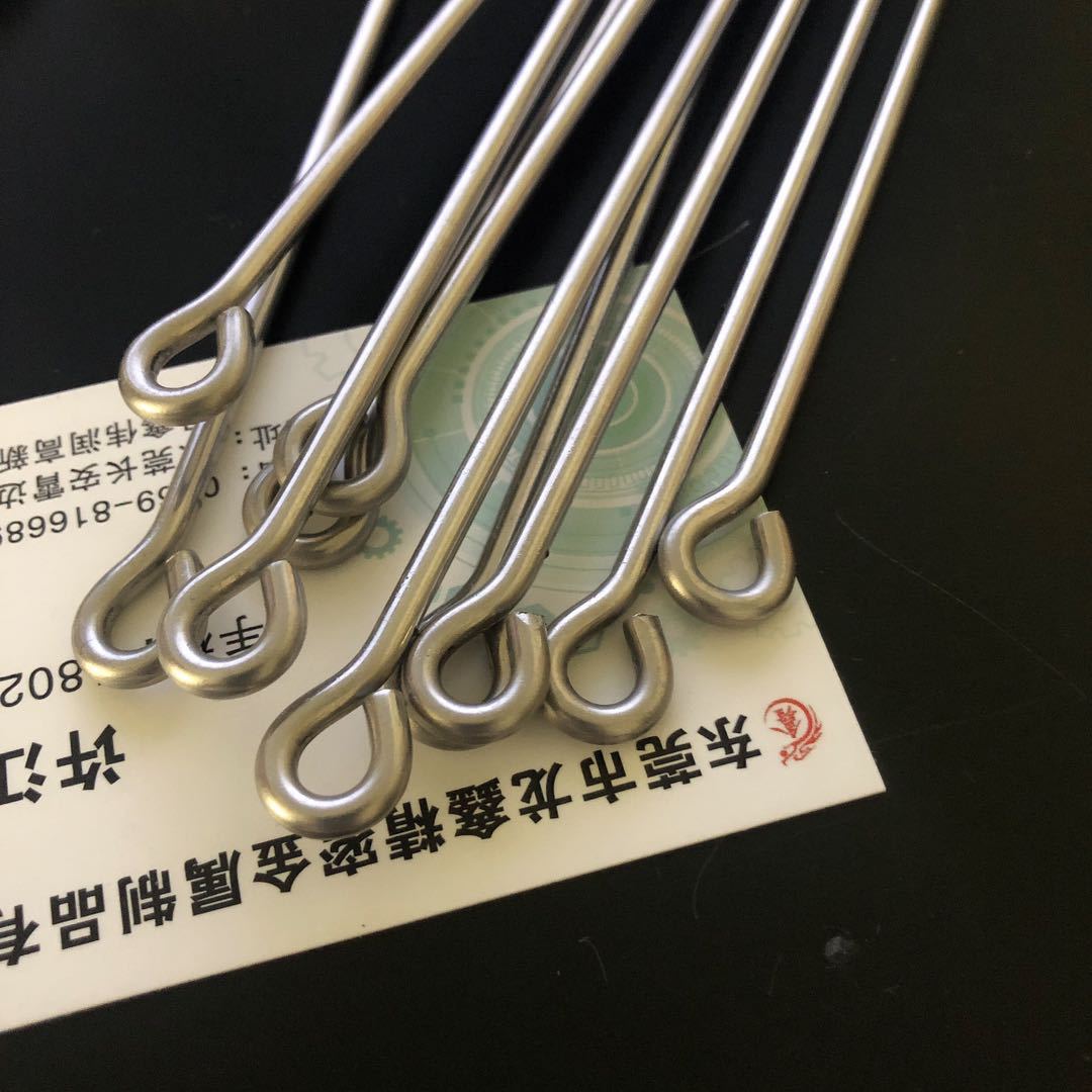 医用304h不锈钢通针 带圆圈引导丝 引导针0.45mm 0.5 0.6 0.7 0.