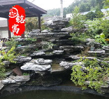 广东自然造景花园千层假山景石 英石叠石 庭院假山流水景观石