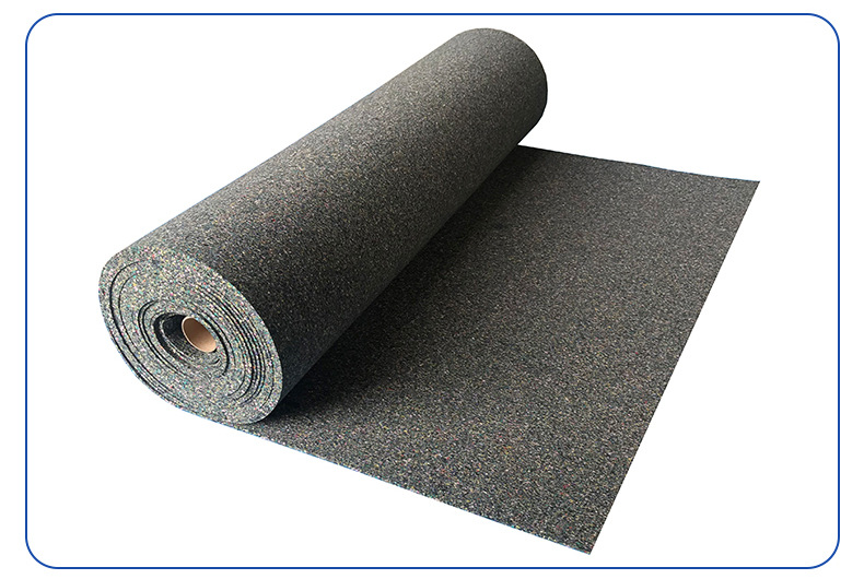 浮筑楼板隔音垫 5mm聚氨酯橡胶隔声垫可定制酒店健身房隔声减振垫