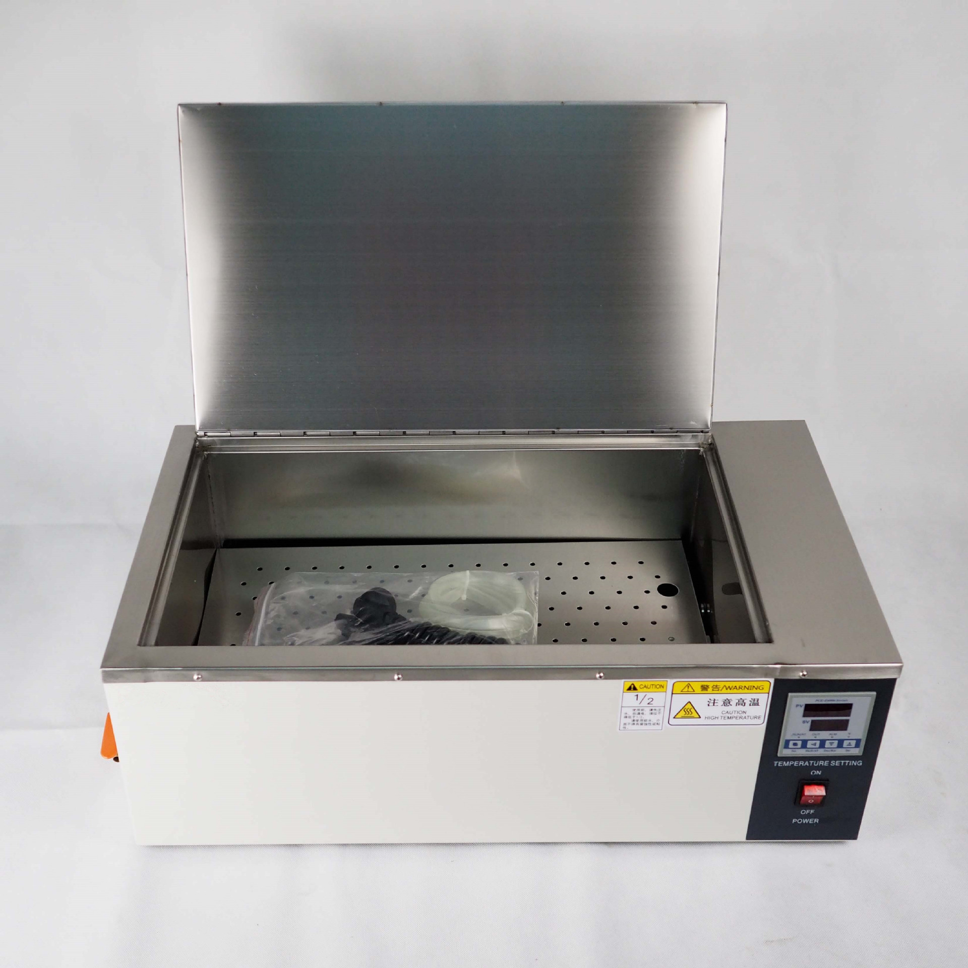 hh-us-a美标恒温水浴箱 电热恒温水浴锅 不锈钢水浴槽锅实验室用