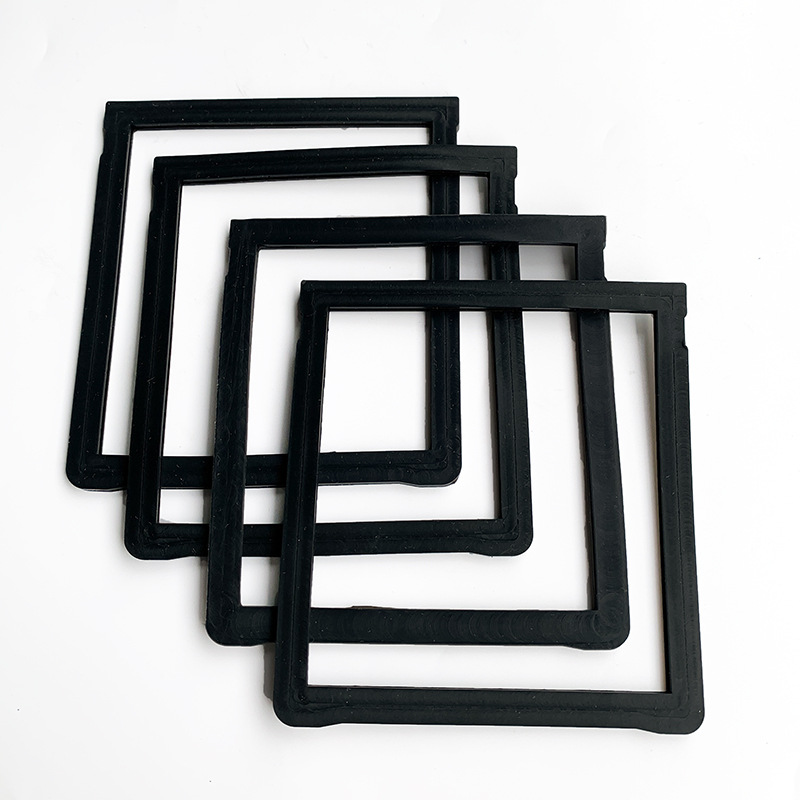 定做硅胶密封框 带卡槽方形硅胶密封圈 环保无味硅胶 密封圈