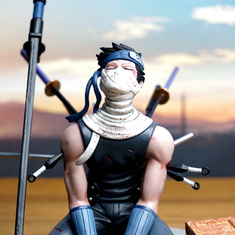 动漫批发 火影忍者 雾影鬼人 gk 桃地 再不斩手办 景品雕像 盒装