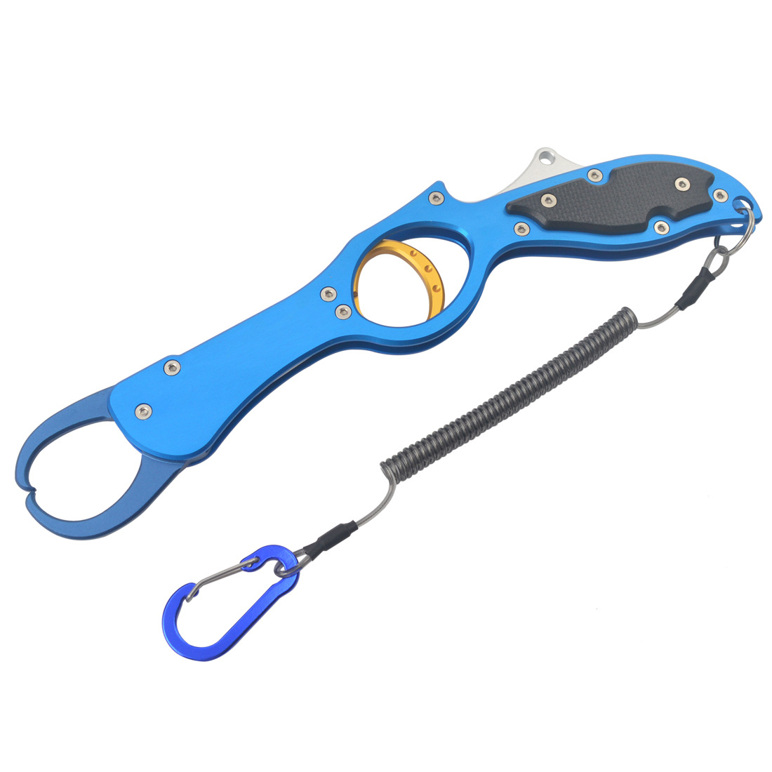 New BL-023 Aluminum Alloy Fish Control Device Fish Catcher Forceps Fish Clamp Large Clamp Outdoor Fishing Tool