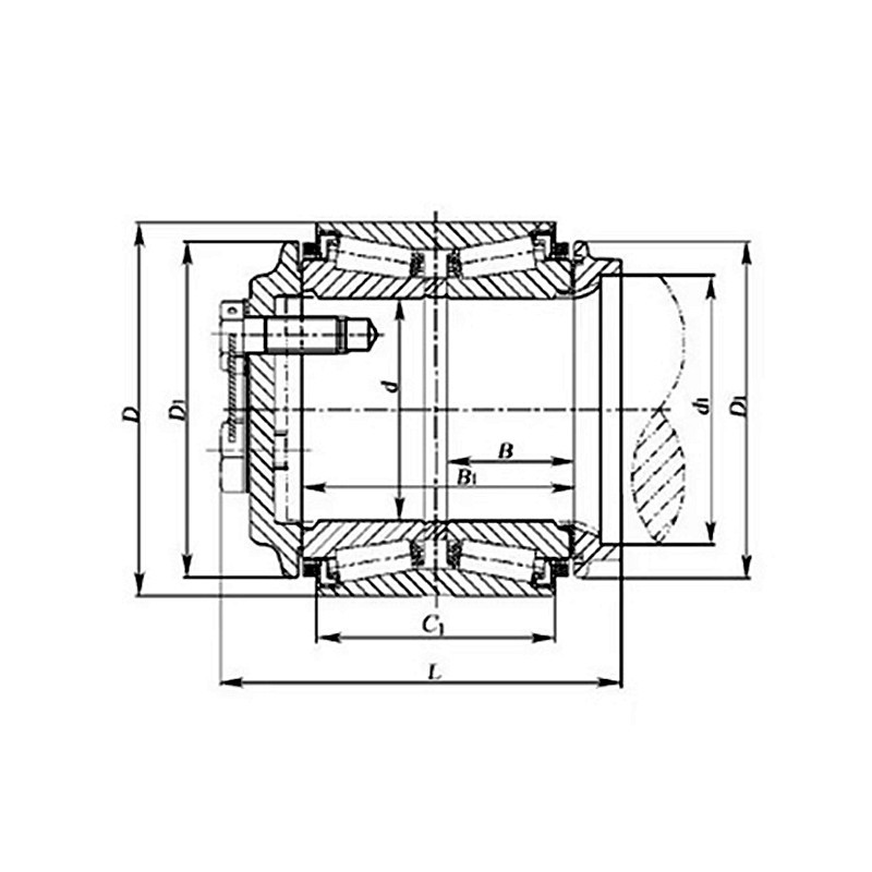 352226x2-2rz瓦房店zwz火车轮轴承197726铁路机车车辆轴承