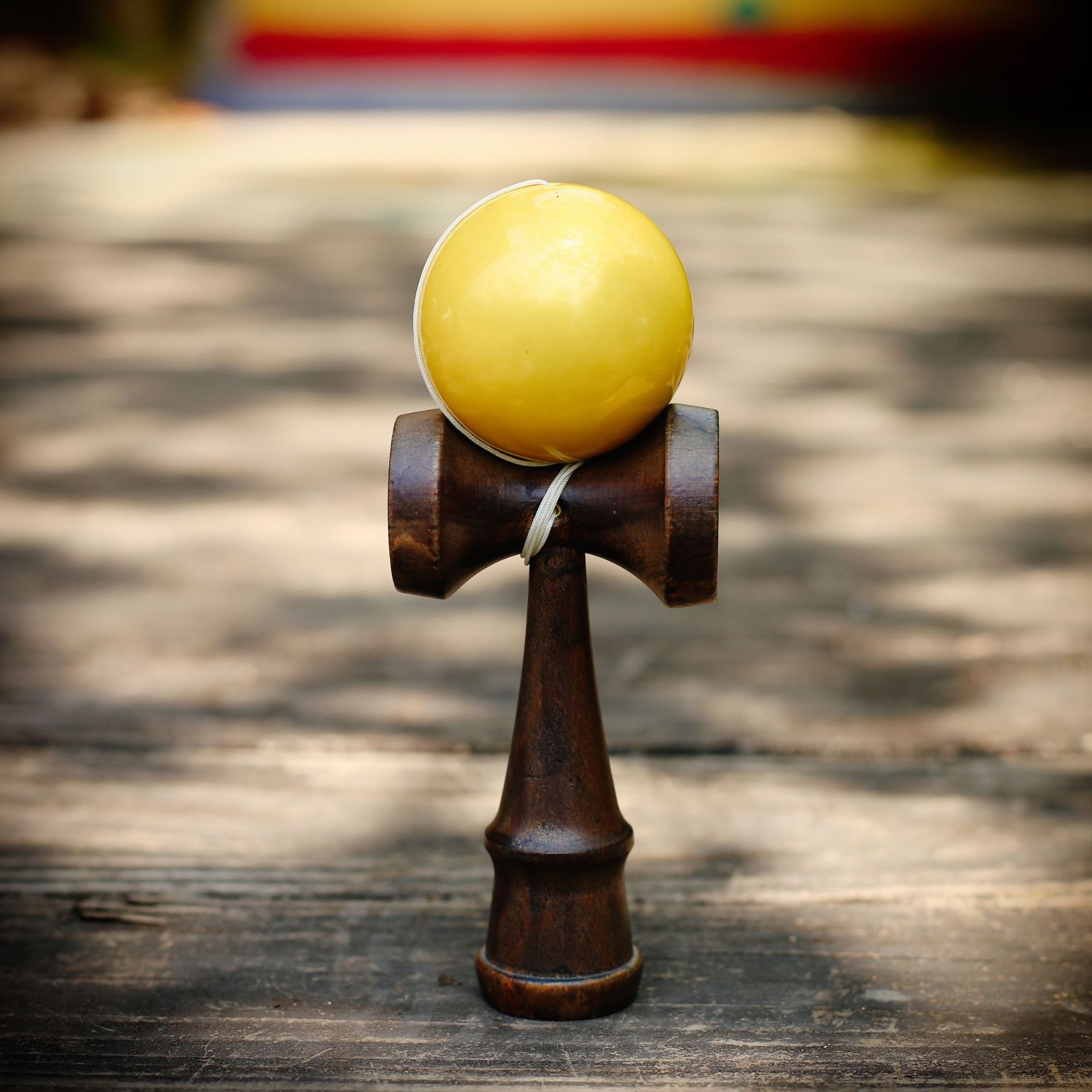 铜柄技巧球 木质 剑球 剑玉 kendama肯大妈