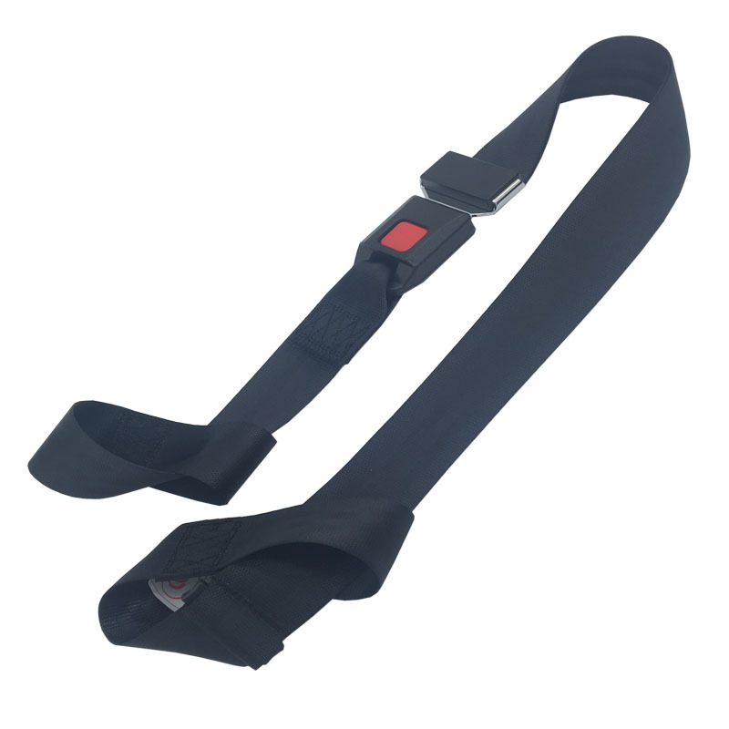 电动三轮车医疗担架救护车老人轮椅两点式安全带绑带免安装保险带