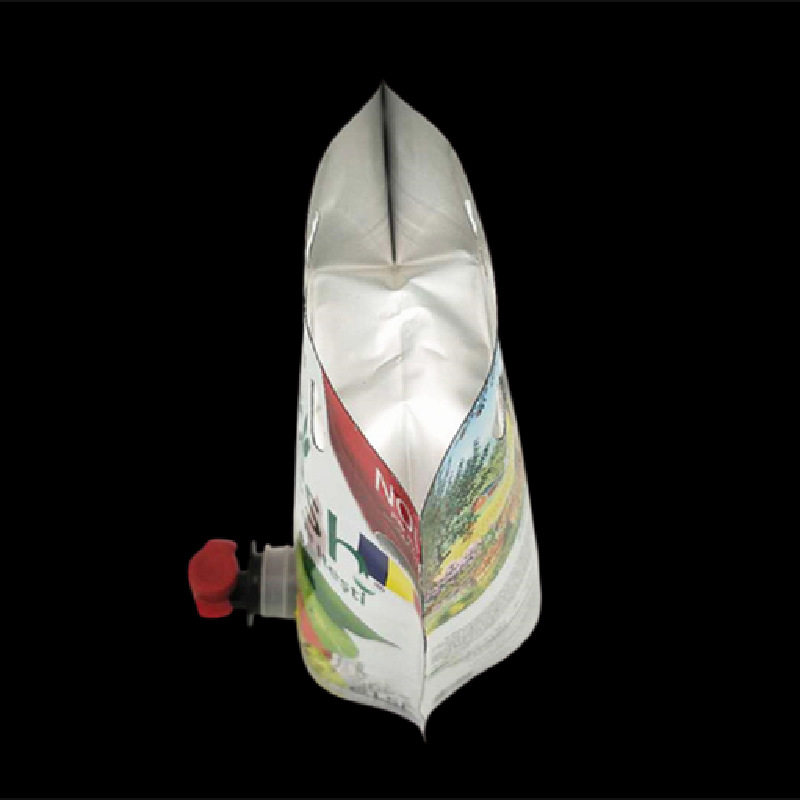 厂家供应镀铝蝴蝶阀盒中袋 10升透明饮用水液体运输袋 bib包装袋