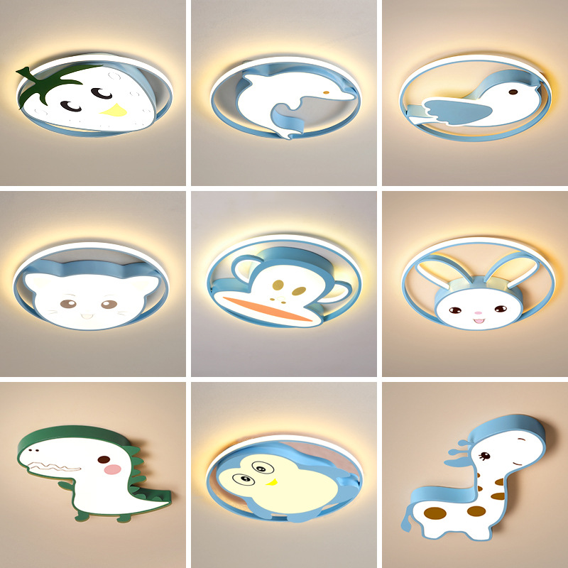 钜豪儿童房间吸顶灯云朵创意卡通灯具卧室男孩女孩简约现代灯饰