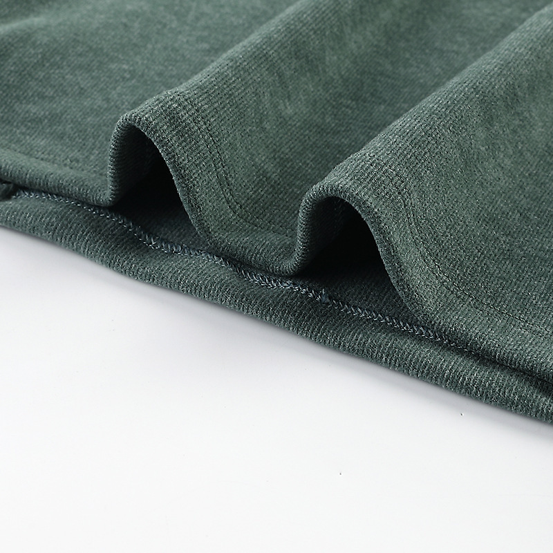 秋冬新款阳离子德绒保暖背心v型单层带胸垫打底衫 防寒百搭内衣女