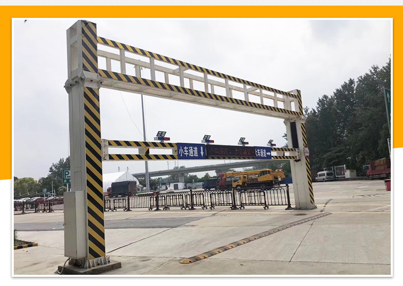 产地货源交通道路固定限高架遥控升降限高杆限宽限行杆限高杆