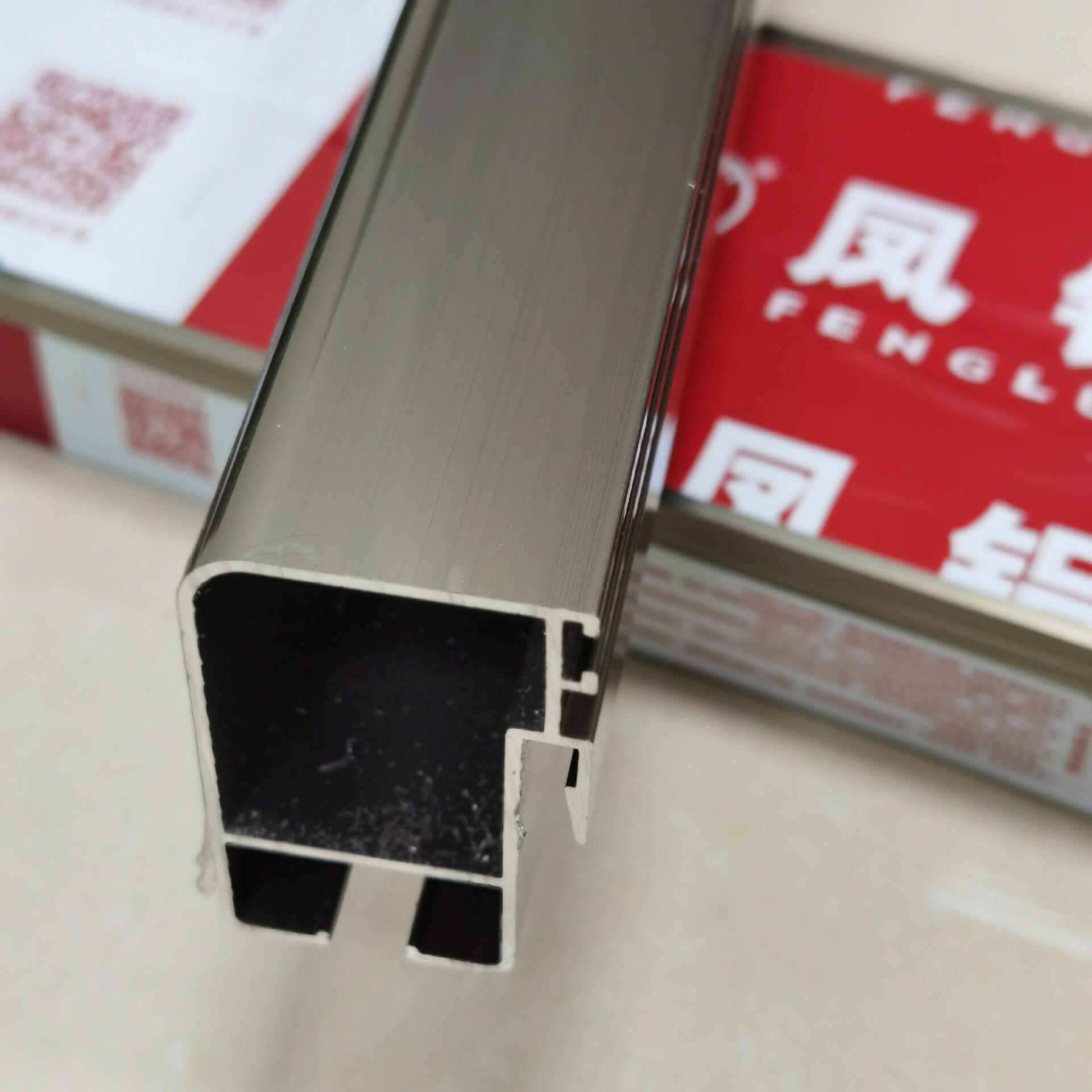 现货供应佛山凤铝铝材888系列推拉门窗封阳台隔热节能保温铝边框