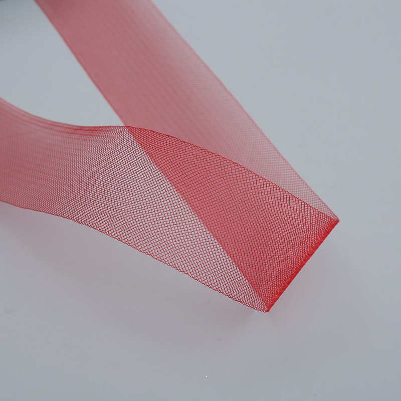 厂家供应婚纱礼服弹力网舞蹈裙子加密硬网弹力网演出服定型辅料