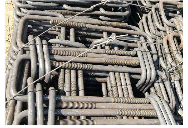 u型丝预埋件 建筑工地用u型螺栓紧固件建筑预埋件u型丝