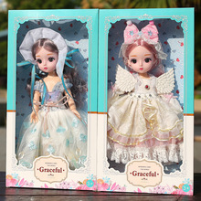 新款女孩过家家萝莉公主巴比洋娃娃礼盒套装玩具货源批发厂家