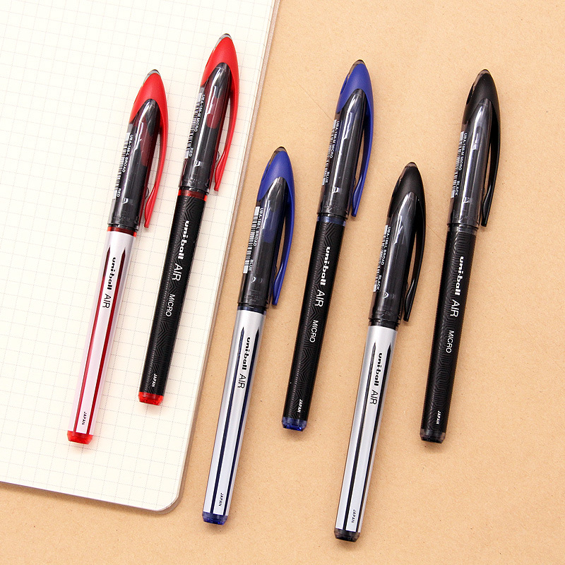 日本三菱uni-ball air签字水性笔0.5 0.7mm 草图笔绘图笔uba-188