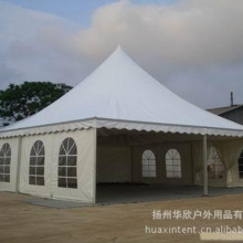 厂家供应户外专业生产展会休息婚礼高档防水尖顶帐篷简易凉棚