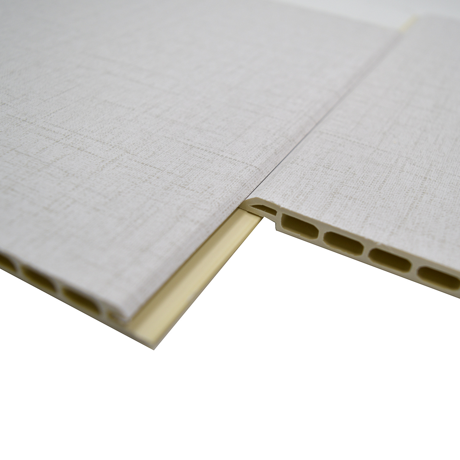 椭圆孔竹木纤维集成墙板浴室卧室隔音环保防火护墙板家装集成墙板