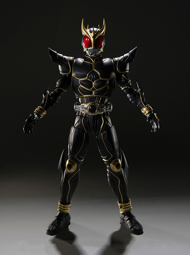 假面骑士 蒙面超人2 真骨雕 h究极 古迦 黑目 黑金 可动手办模型