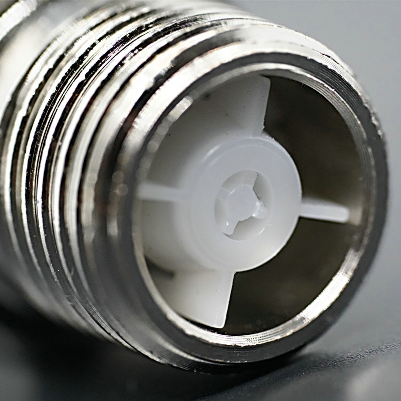 马桶止回阀铜镀镍4分内外丝 对丝dn15 g1/2 单向阀返水倒流逆止阀