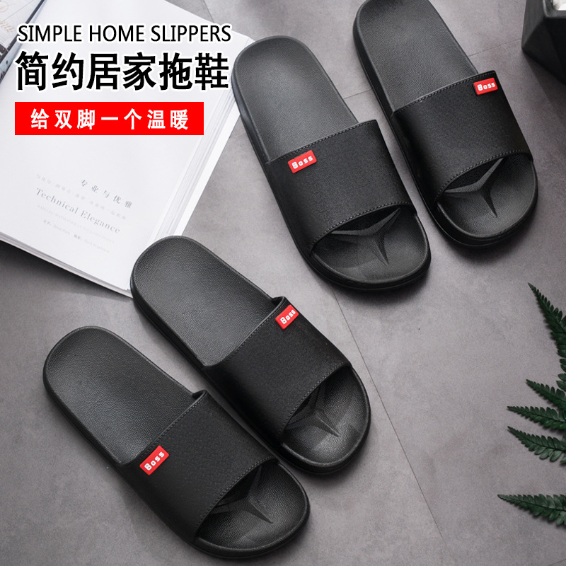 Wholesale Hotel Bathroom Slippers Fashion Outwear Slippers Summer Home Slippers Men's Indoor Plastic Slippers Women