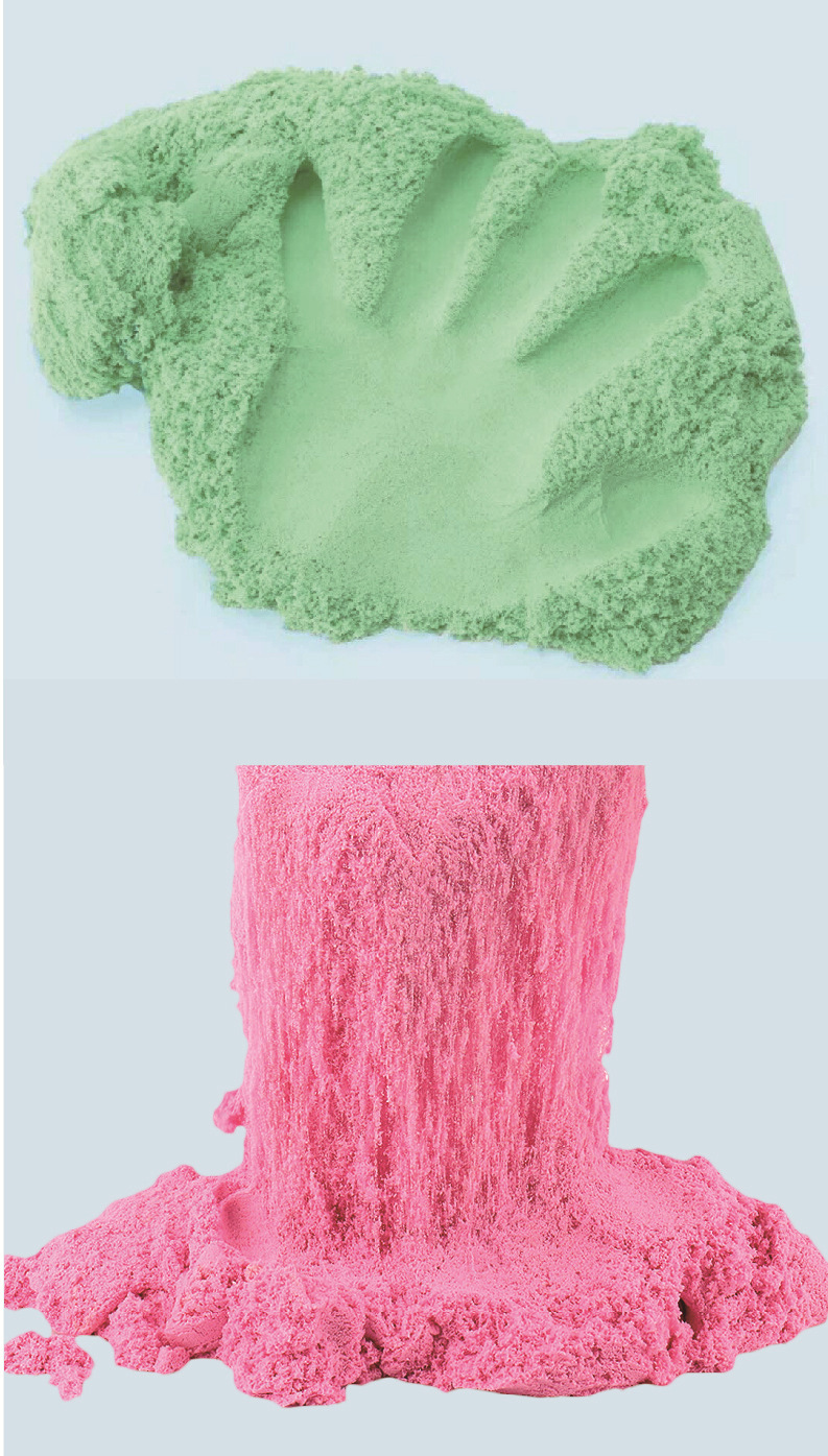 玩具沙棉花沙拉力不粘绵绵沙不干沙软拉丝动力沙袋装校门口