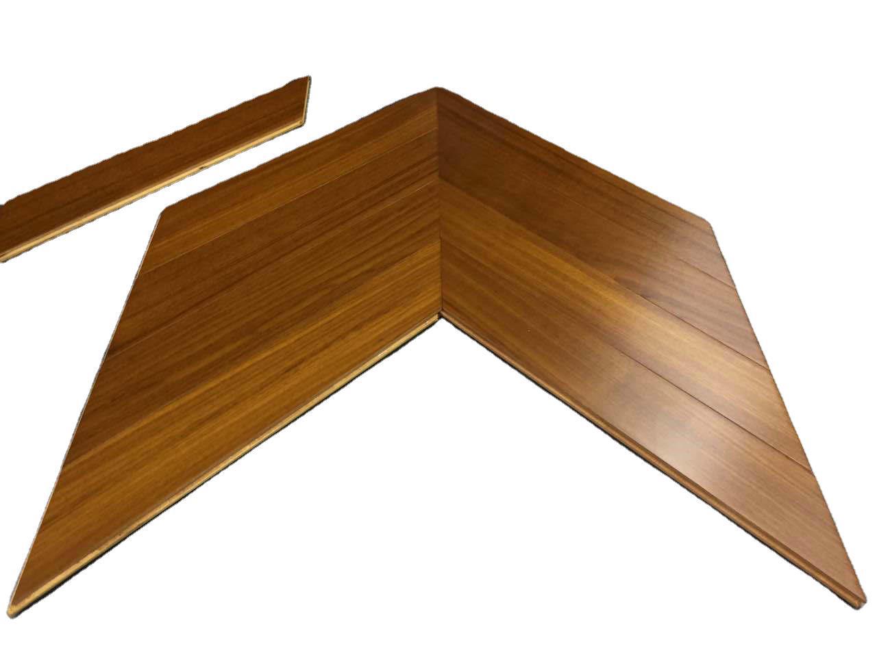 柚木鱼骨拼实木复合地板田字拼人字拼锁扣地暖地板