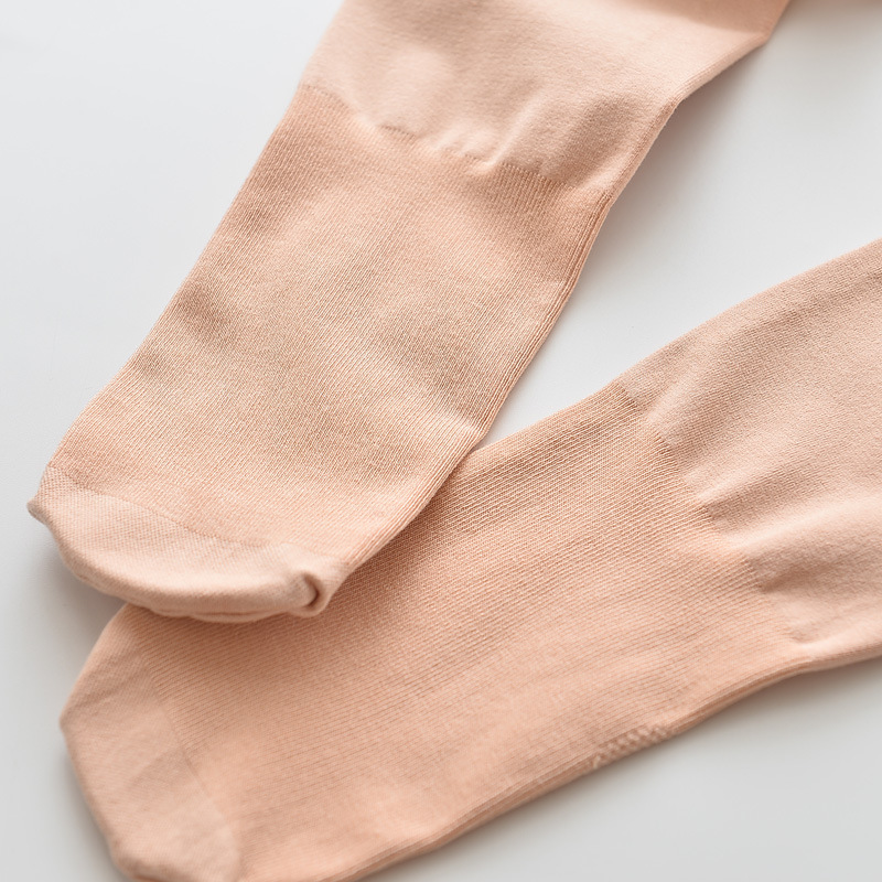 2020新款芭蕾儿童舞蹈袜白色女童防滑底连裤袜抗起球打底裤袜棉质