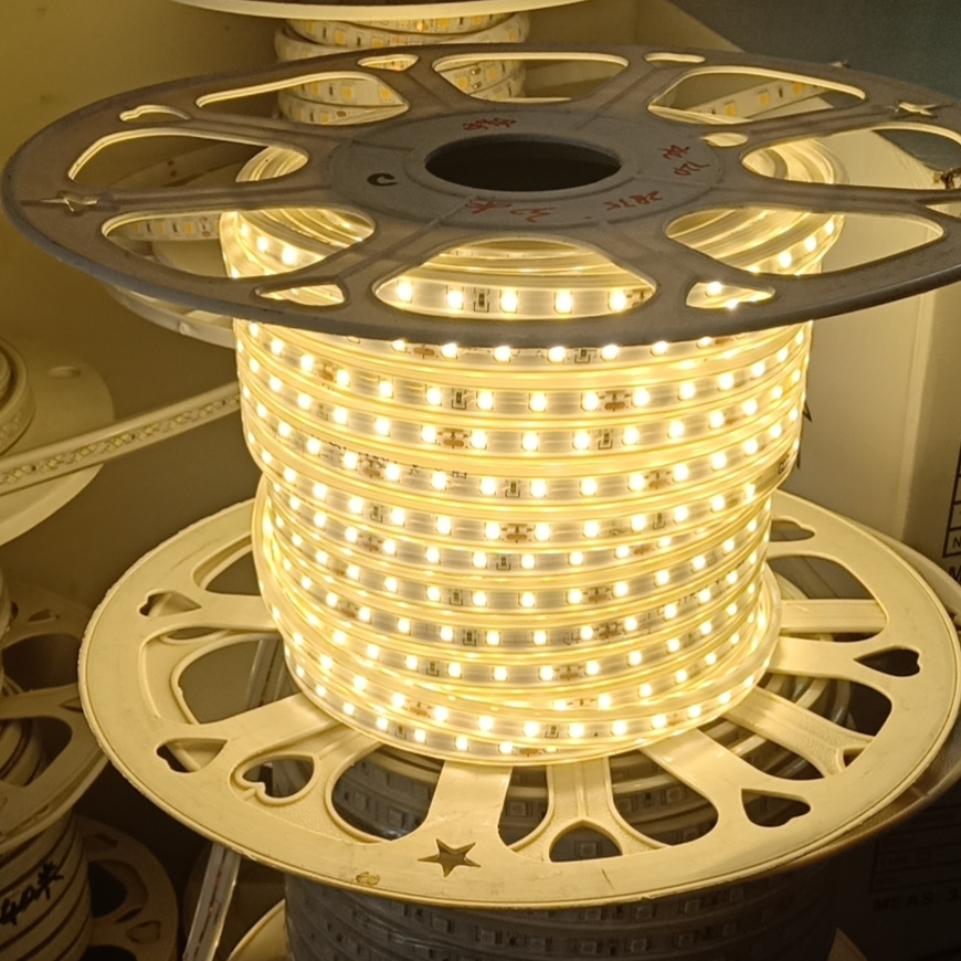 dc36v安全电压灯带 2835-72珠-户外防水建筑施工楼体亮化临时照明